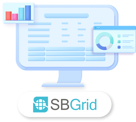 에스비그리드 시각화